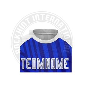 Ensemble de maillot de football personnalisé léger et respirant avec short pour entraînement d'équipe de club - Product Image 4