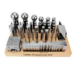 Support de perçage pour bijoux en fer, forme irrégulière, 12 trous, SUNTOOLS/STIPL, pour kit de fabrication de bijoux DIY - Product Image 1