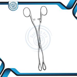 Heywood Smith, instrumento quirúrgico de acero inoxidable de 215mm, tornillo fenestrado dentado, bloqueo de trinquete, pinzas para lengua, abrazadera DADDY D PRO - Product Image 5