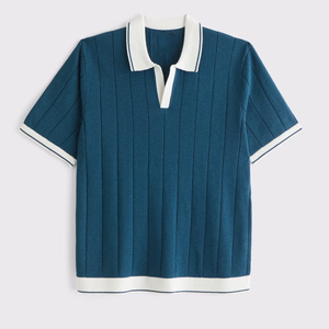 Summer <b>Men's</b> Solid Woven Shirt 2026 New Arrival 100% Cotton Front Logo Pocket Design Casual Breathable <b>Short</b> Sleeve 220g Fabric - Product Image 4
