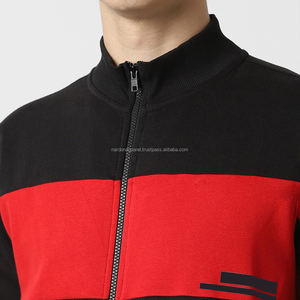 Nardon Apparels Oem coupe-vent coupe-vent ensembles hommes survêtement en polyester personnalisé sweat à capuche et short à fermeture éclair ensemble deux pièces - Product Image 5