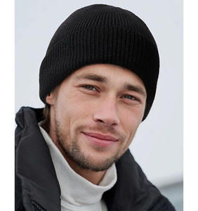 Gorros de Punto Ajustables y Personalizables de Estilo Moderno, Alta Calidad, Transpirables e Impermeables para Hombre, Ropa de Invierno - Product Image 1