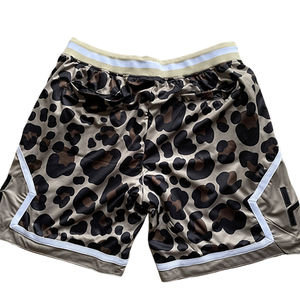 Pantalones Cortos de Baloncesto con Logotipo Personalizado, Estilo Retro Universitario, Ropa Deportiva Holgada para Hombre y Mujer, Talla XS, Transpirable, Sublimado - Product Image 1