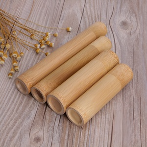 Tooth <b>Brush</b> Travel Covers Holder case <b>Bamboo</b> Lidded Tubes Biodegradable Container Boxes Customization Accept - Product Image 2