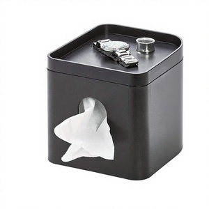 Boîte à mouchoirs moderne en métal 2026 - Product Image 1