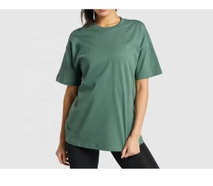 T-shirts courts moulants coupe ajustée pour femmes avec logo personnalisé t-shirts d'été pour filles vente en gros de t-shirts pour femmes - Product Image 2
