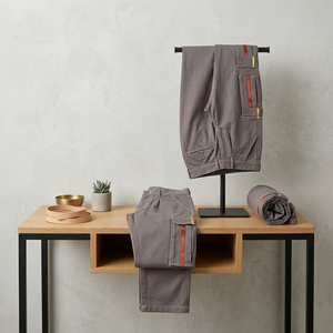 Pantalones Deportivos Cargo para Hombre Sin Marca, Cintura Elástica con Cordón, Pantalones Jogger Casuales con Múltiples Bolsillos - Product Image 4