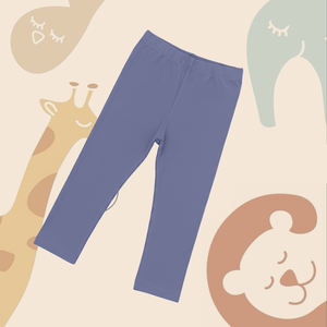 Leggings para Niños Pequeños, Algodón Suave o Algodón de Bambú, Elásticos y Cómodos - Product Image 1