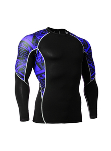 Fabrication OEM ODM de Rash Guards BJJ à Manches Courtes en Polyester Spandex Anti-Bactérien Écologique avec Logo Frontal Sublimé Personnalisé - Product Image 3