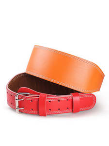 Ceinture d'entraînement de musculation pour femmes, réglable, en cuir de qualité supérieure, pour haltérophilie et soulevé de terre, avec soutien dorsal - Product Image 4