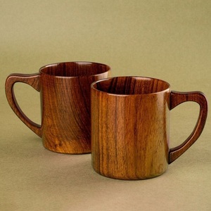 Solid Wood Coffee Mug Handmade Natural Wooden <b>Cup</b> Rustic Finish Eco Friendly Drinking Mug <b>for</b> <b>Tea</b> Coffee Juice - Product Image 2