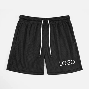 Men's Casual Athletic <b>Mesh</b> Shorts 100% Polyester Breathable Quick Dry Eco-Friendly Workout Basketball Custom Logo Rib Waistband - Product Image 4