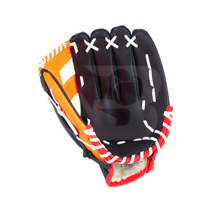 Genuine Leather Baseball Gloves Softball Match Baseball Mitt Equipment Outfield Model Gloves for Adult Youth <b>Train</b> - Product Image 6