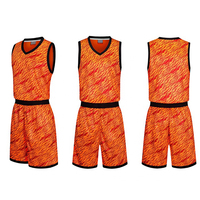 Seragam Basket Olahraga Lengan Pendek Berkualitas Tinggi, Dapat Disesuaikan, Bahan Bernapas, Model Terbaru untuk Tim