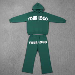Custom Logo Women Tracksuit Blank Casual <b>Zip</b> Hoodies and Sweatpants 2 Piece Sets for Women Apparel Clothing Manufacturers - Product Image 6
