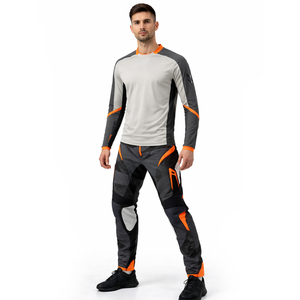 Ensemble maillot et pantalon de motocross professionnel personnalisé pour hommes, équipement de course MX, tenue de moto tout-terrain, enduro, ATV - Product Image 3