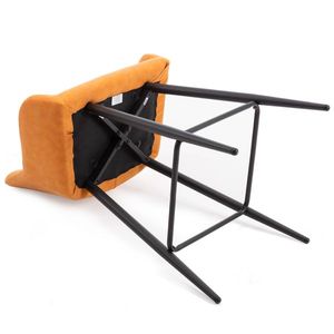 Set of <b>2</b> Dining Chair Elegant <b>Bar</b> <b>Stools</b> for Comfort and Style - Product Image 5