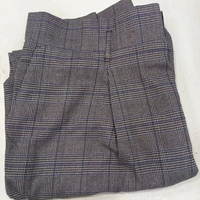 Pantalon de jogging gothique Botex pour femme, 100 % coton respirant, décontracté, avec fermeture éclair, taille mi-haute, logo satiné, couleur unie, coupe croisée, longueur complète
