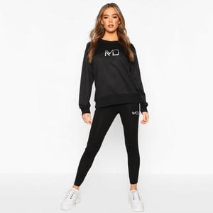 Customize Hot Selling Women Plus Size High Quality Tracksuit Outdoor Fashion Style Two Piece Jogger <b>Set</b> Windproof - Product Image 2