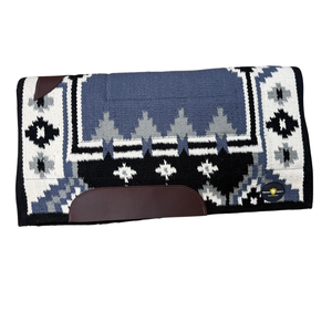 Sous-selle Western en laine 100% Nouvelle-Zélande, tissée à la main, pour concours, avec 100% laine mérinos, couverture pour cheval, équipement équestre - Product Image 6