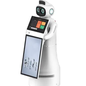 Robô de inteligência artificial Mi City, robô de inteligência artificial para patrulha e consulta por voz, robô intérprete, recepção móvel