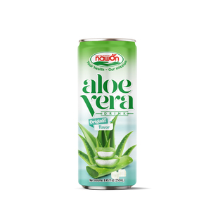 Aloe Vera Juice Drink HALAL 250ML Canned Wholesale Price Puree 70% Purity NAWON <b>Beverage</b> Manufacturer OEM Available - Product Image 6