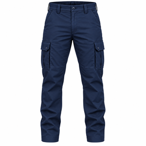 Pantalones de Uniforme para Guardias de Seguridad al por Mayor, Pantalones de Trabajo de Seguridad con Bolsillos Laterales, Color Sólido, Uniforme Personalizado para Guardias - Product Image 1
