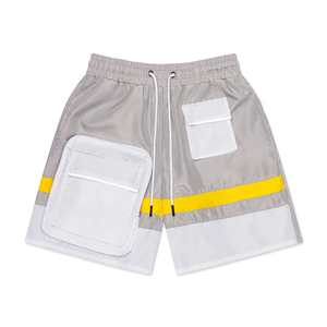 Best Quality Quick Dry Men's <b>Nylon</b> <b>Shorts</b> Beach Wear Mid Elastic Comfortable Breathable <b>Shorts</b> For Men With Pockets - Product Image 1