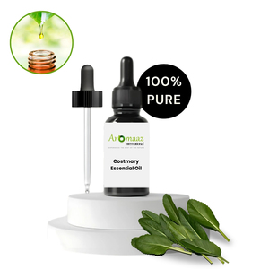 Organic Costmary Essential Oil 100% Pure Cold Pressed for Aromatherapy Massage Dark <b>Circles</b> Anti-Puffiness Hair Skin Care | Bulk - Product Image 2