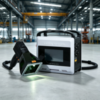 Máquina de Marcado Láser de Fibra Portátil de 20W, Grabado en Metal, Identificación de Productos Industriales, Diseño Compacto