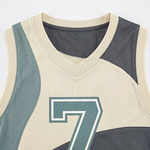 Maillot de basket tendance pour hommes, léger, confortable, tissu respirant, idéal pour le sport et le style urbain décontracté - Product Image 5