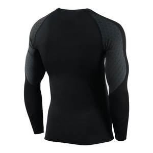 Camiseta de Compresión para Hombre, para Gimnasio, Running, Diseño Sólido, Camiseta de Compresión para Fisicoculturismo, Camisetas Deportivas Ajustadas de Alta Calidad para Hombre - Product Image 2