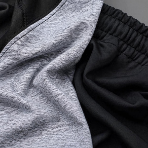 2026 Wholesale Summer Men's Casual Shorts <b>Set</b> Plain Color Solid 100% Cotton Jersey Quick Dry Knitted Customized Logo <b>Twin</b> <b>Set</b> - Product Image 6