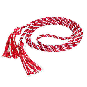 Cordones de Honor de Lujo Personalizados de Calidad Superior, 100% Poliéster, Borlas de Graduación Multicolor Entrelazadas, Doble Revestimiento, Ecológicos, para Uso en Prendas - Product Image 5