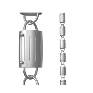 Coupelles carrées pour chaînes de pluie – Coupelles décoratives pour drainage de l'eau de pluie pour la maison, le jardin, la terrasse et la décoration extérieure - Product Image 6