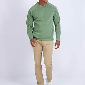 Sweat-shirt à col rond en molleton doux pour homme, pull sportif, confortable et chaud, mélange de coton de qualité supérieure, streetwear décontracté - Product Image 5