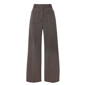 Pantalon de bureau pour femmes OEM ODM Vietnam tissu durable coton stretch confortable - Product Image 5