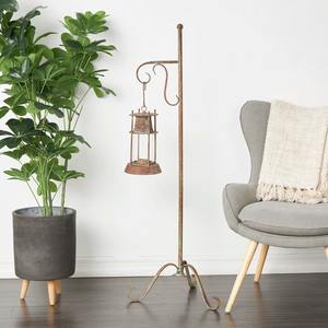 Elegante Farol Colgante de Pie, Decoración para el Hogar, Jardín, Patio y Recepción de Invitados, Hecho a Mano en India - Product Image 2