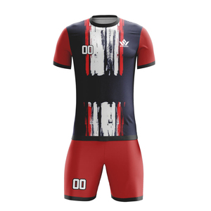 Ensemble de maillots de football blancs pour hommes, col rond, manches courtes, évacuation de l'humidité, respirant, séchage rapide, uniformes en polyester, toutes saisons - Product Image 4