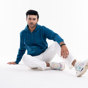 Sudadera con Capucha y Cremallera para Hombre, con Logotipo Frontal y Bolsillo, Sensación Premium, Cómoda, Ecológica, de Invierno, Tejido de Felpa de Alta Calidad, Estampada - Product Image 2