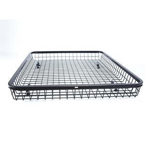 Heavy-Duty Steel <b>Mesh</b> Roof <b>Basket</b> with 75KGS Capacity for Outdoor Gear - Product Image 5