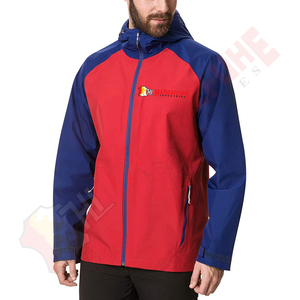Veste coupe-vent imperméable respirante en softshell fin pour homme, personnalisée et de haute qualité, avec fermeture éclair intégrée - Product Image 3