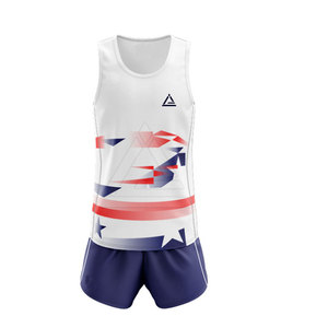 Uniforme Moderno de Atletismo para Hombre, Jersey Deportivo Personalizado con Pantalones Cortos para Correr, Ropa Deportiva Ligera para Actividades al Aire Libre - Product Image 2