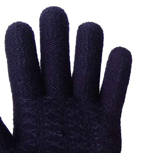 Gants thermiques tricotés d'hiver, longueur poignet, en coton et élasthanne, décontractés, pour usage extérieur, unisexes, chauds, extensibles, séchage rapide, transfert de chaleur - Product Image 5
