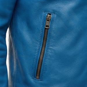 Chaqueta de Motociclista de Cuero Genuino para Hombre de la Mejor Calidad, Nueva Colección de Invierno, Chaquetas de Motocicleta con Protecciones Desmontables Personalizadas - Product Image 5
