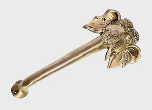 Manija de Puerta de Latón con Diseño de Ganesha, Acabado Antiguo, para Templo Principal, Decoración del Hogar, Resistente, Tradicional - Product Image 2