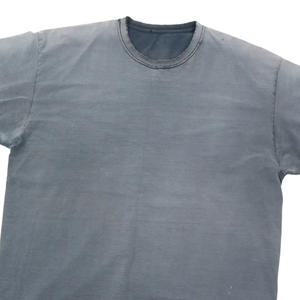 High Quality Men's Heavy Premium Sunfaded Vintage Washed Grey T Shirt Oversized Heavyweight Cotton Custom Logo Bulk T-shirt - Product Image 6