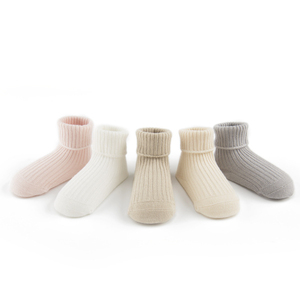 Nuevos Calcetines de Algodón para Bebé Recién Nacido, Diseño Interior de Rizo, Antideslizantes, Transpirables, Cálidos para Invierno, Gruesos y Cómodos - Product Image 5