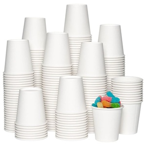 Gobelets en papier blancs durables pour hôtels, spas et centres de bien-être, 3 oz, pour cabinets dentaires et établissements médicaux - Product Image 1