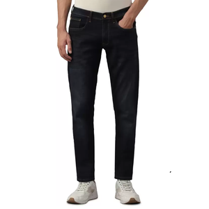 Pantalones Vaqueros de Mezclilla de Algodón y Spandex Azul Cielo de Alta Calidad para Hombre, Corte Ajustado, Ropa para Adultos para Primavera - Product Image 2